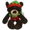 Gund Fuzzy Christmas Elf 24cm - Light Brown and Dark