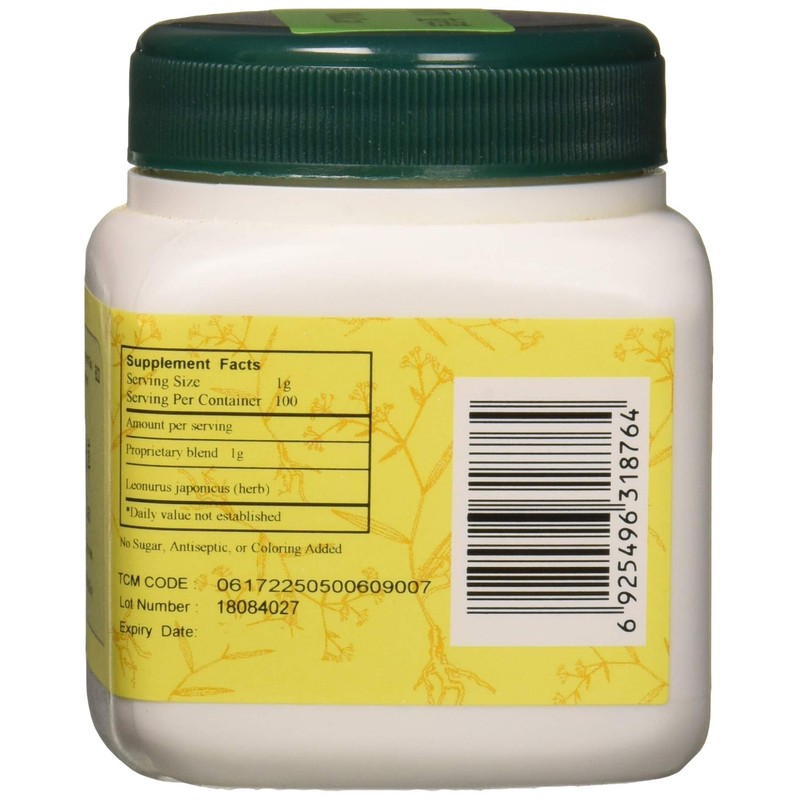E-Fong Yi Mu Cao - Chinese Motherwort Aboveground Parts, 100