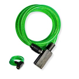 LION TOOLS Candado Para Bicicleta Espiral Cadena Cable De Llave Multiuso