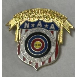 Peter David 1996 Atlanta Team USA Olympic Pin National Archery Association Lapel Pin Vintage