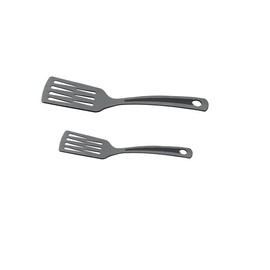 Dynore Black Nylon Spatula Turner for Nonstick- Set of 2