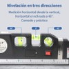 Bauihr Nivel Láser de Líneas con Trípode de 3 Modos,