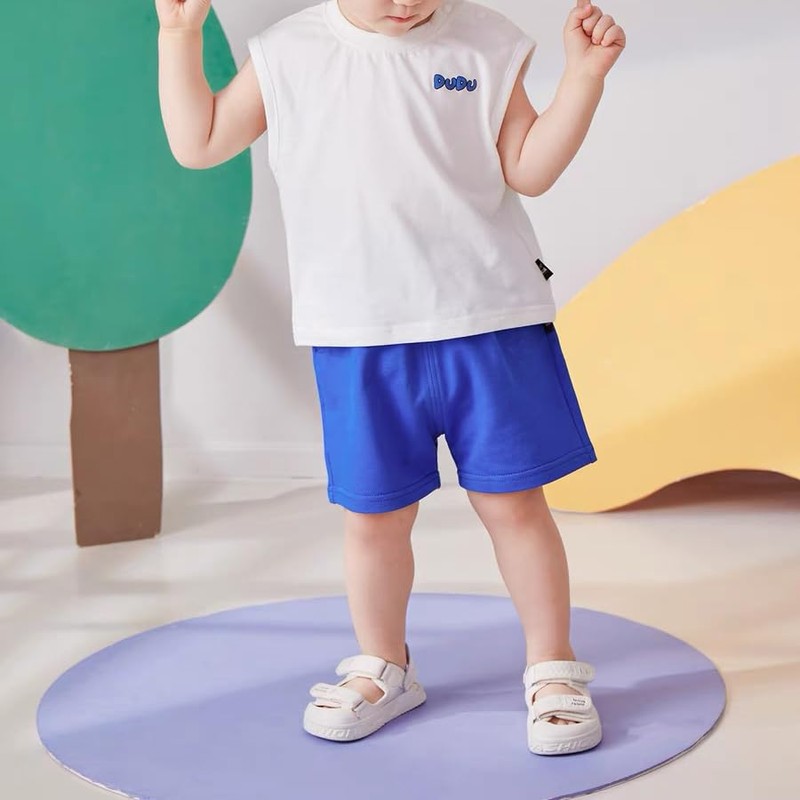 loyboon Set di 6 pantaloncini da bambino in cotone unisex