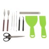 12 Pcs Vinyl Weeding Tools Set Scissors Tweezers Ruler Shovel