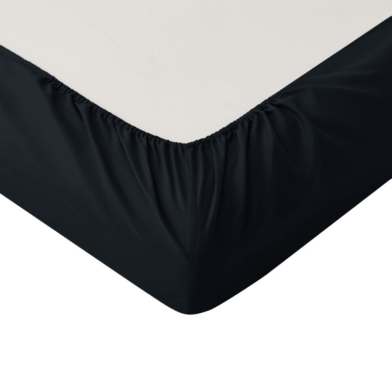 AMEHA King Size Fitted Sheet 25 cm Deep Soft Brushed