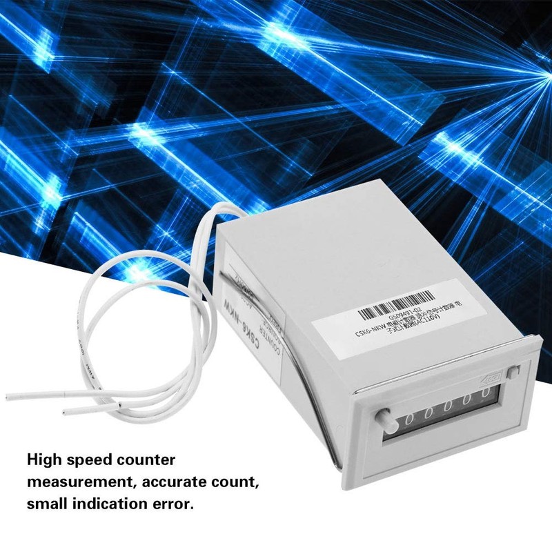 CSK6-NKW Contador electromagnético,Contador de pulsos de 6 dígitos AC220V /