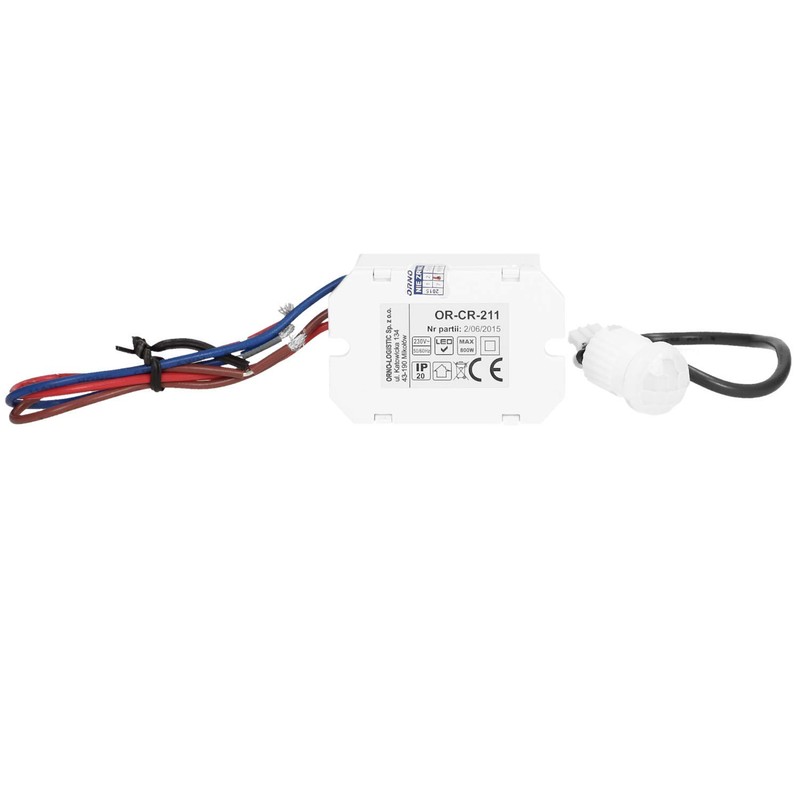 ORNO OR-CR-211 Mini Motion Sensor with Twilight Sensor and Timer