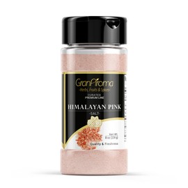 GranAroma Himalayan Pink Salt, Pure Salt, Cooking & Baking (8 Ounce)