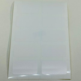 Chronic Cards White One-Touch and Toploader Stickers (50 per Pack) - Perfect for Hobby Shops, Card Breakers & Collecting Enthusiasts