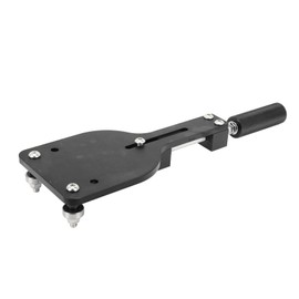Oil Filter Cutter, 77750 Oil Filter Cutting Tool Rustproof Practical Simple to Use Anti Deformation Efficient for 2‑3/8in to 5in Cutting Range(Black)