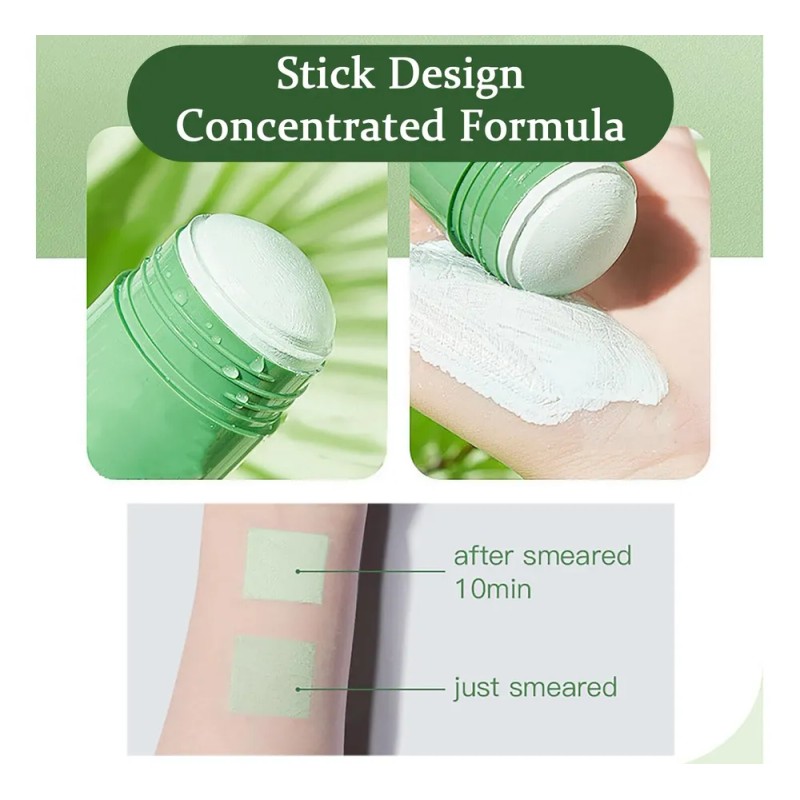 Mascarilla En Barra De Té Verde Limpieza Facial 1 Pc
