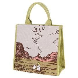 Marushin 1425032200 Moomin Mini Bag, Dancing in the Sky, EVA Treatment, Gobelin Weave