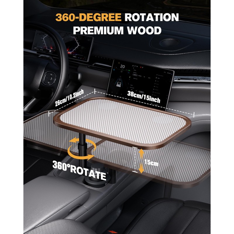 Aucoza Car Desk for Laptop, Car Table & Car Tray