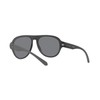 A|X ARMANI EXCHANGE Men's Ax4126su Universal Fit Aviator Sunglasses, Matte