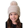 Funky Junque - Gorro de punto de cable para niños