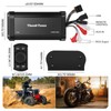 ThundrTunes Marine Powersport Bluetooth Amplifier Audio System with 2pcs Black