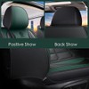 XIANGTA Universal Fit Car Seat Covers,5 Seat Leather Car Seat