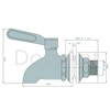 DOZYANT Updated More Durable Beverage Dispenser Replacement Spigot,Stainless Steel Polished