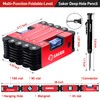 Saker Multi-Function Foldable Level and Deep Hole Pencil Set,Perfect Set