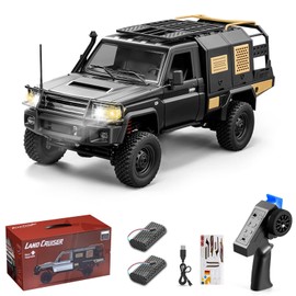Kodbiby RC Crawler, 1/12 LC79 RC Rock Truck, MN-82S New Upgrades Land Cruiser Remote Control Pickup Off Road RTR 2.4GHz Remote Control Rock Crawler Car with Controllable Headlights DIY Customization