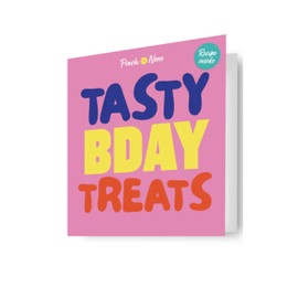 PINCH OF NOM Birthday Card with Recipe Inside 'Tasty Bday Treats'