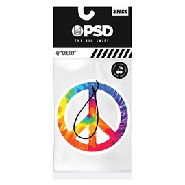PSD Tie Dye Peace 3-Pack Air Freshener
