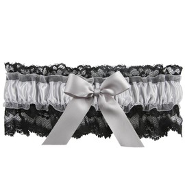 Ivy Lane Design Britney Garter, Black/Silver