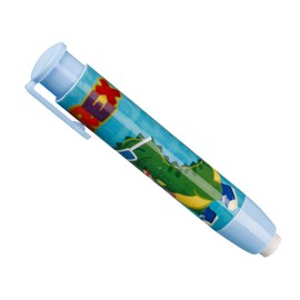 10Pcs Retractable Eraser Pens Decompression Erasers Gift Bag Fillers for Kids Students Birthday Gifts Christmas Favor Retractable Eraser Pen for Kids Retractable Eraser Pen Refills Retractable Eraser