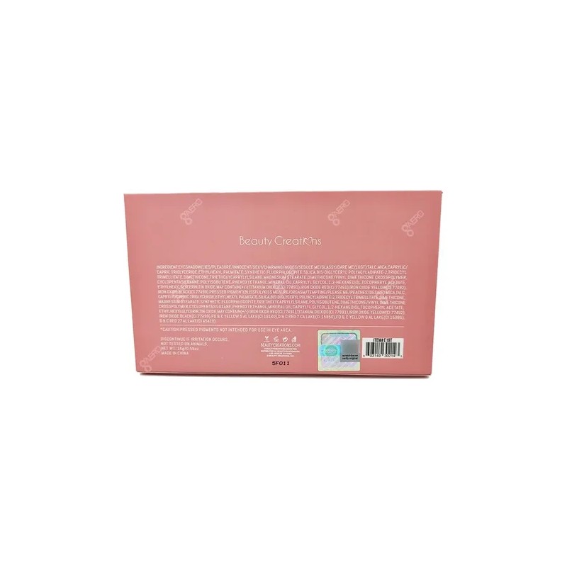 Paleta Sombras Tease Me Beauty Creations