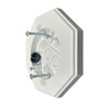 iMBAPrice 8161-1 Vertical Siding Lamp Octagon Mounting Kit with Built-in