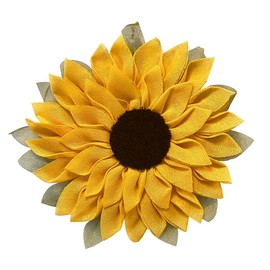 Home Decoration Wreath for Front Door or Wall - Charming Burlap Sunflower 22" Wreath, Vintage Front Door Decor with Rustic Farmhouse Style