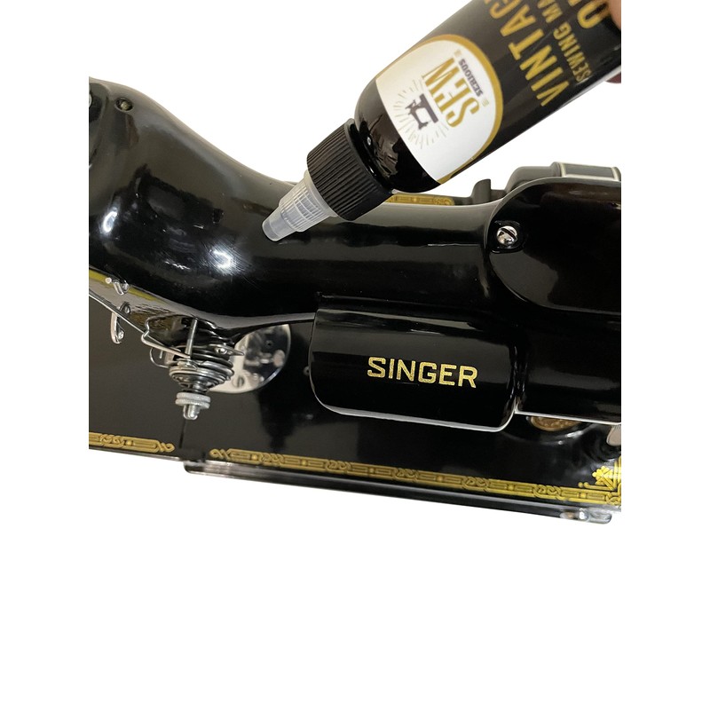 Vintage sewing machine restoration polish cleaning kit for high glossy