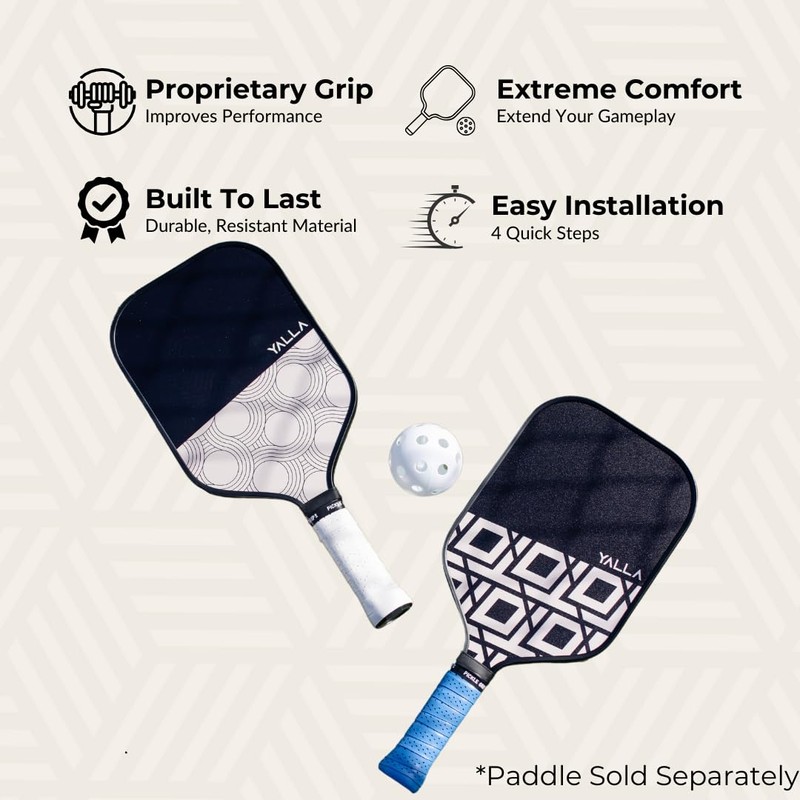 Pickle Grips Pickleball Paddle Grip Tape by YALLA - Overgrip