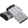 6pcs Square Black Soft Pastel Set, Professional Artist's Sketching Chalk