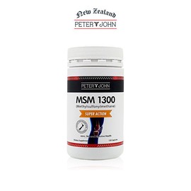 Peter & John MSM Dietary Sulfur 1300mg 120 Capsules / 피터앤존 MSM 식이유황 1300mg 120캡슐