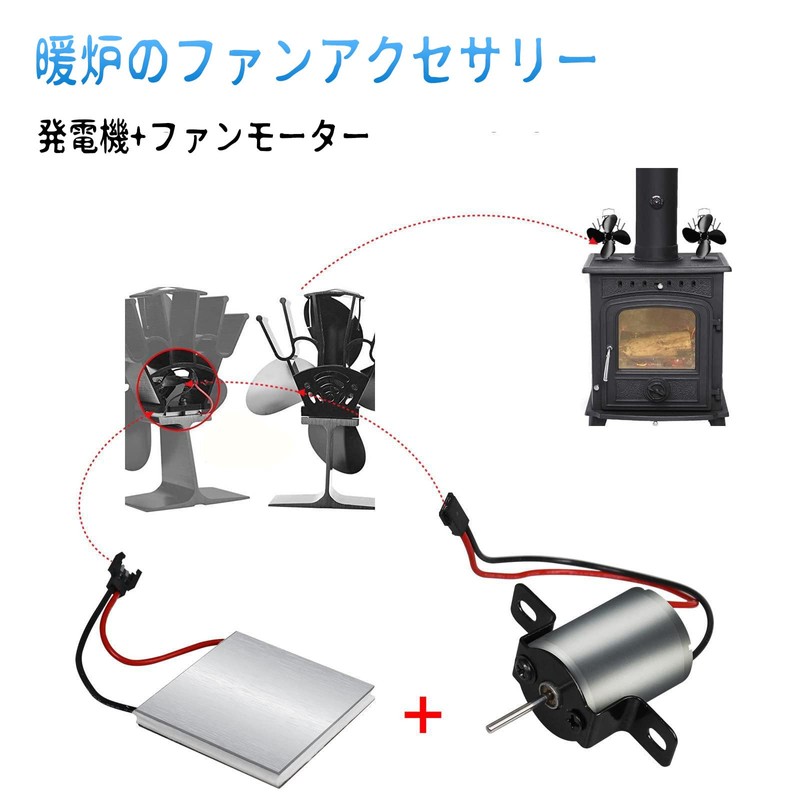 Stove Fan Generator Fireplace Fan Generator Seat Thermal Fireplace Fan