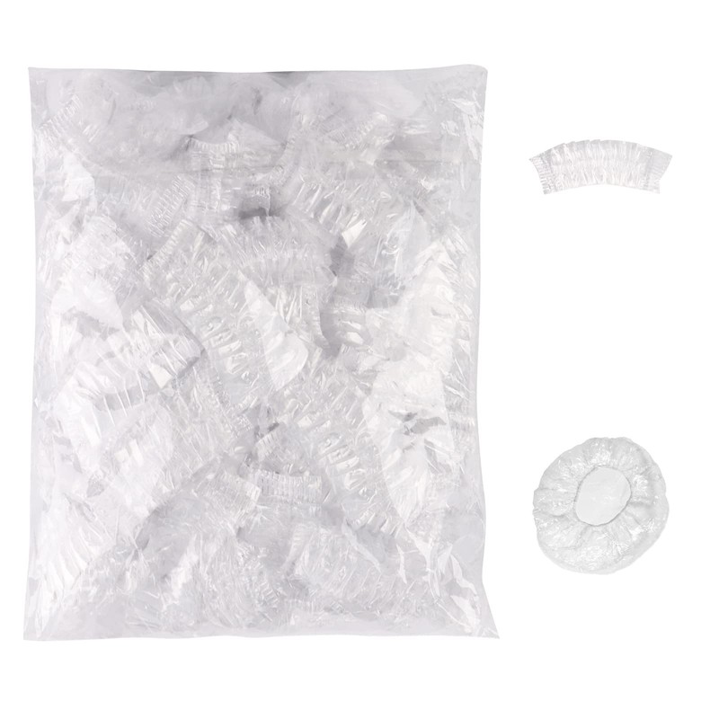 Pack of 100 Shower Ear Covers, Ear Covers, Waterproof Ear