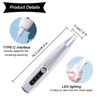 MAEELOU Rechargeable Pet Paw Trimmer with LED Light for Small