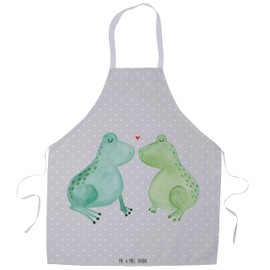 Mr. & Mrs. Panda Cooking Apron Frog Love - Gift, Girlfriend, Cooking Apron Ladies, Gift Boyfriend, Kitchen Apron, Husband, Fiancée, Partner, Kitchen Apron Ladies, Baking Apron, Couple, Kitchen Apron
