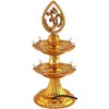 Layer Electric Diya Deepak Plastic Om Light Pooja Diya LED