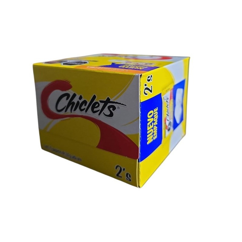 Adams Gum 100 x 2 units - Chiclets (Pack of