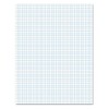 Ampad 8 1/2 x 11 Inches White Quad Pad, 4