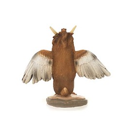 ES Decorative figure Wolpertinger approx. 14 cm, decoration figures animals, mythical creatures, mixed creatures