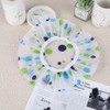 6 Pieces Bonnet de Douche, Imperméable élastiques Réutilisables Bonnet de