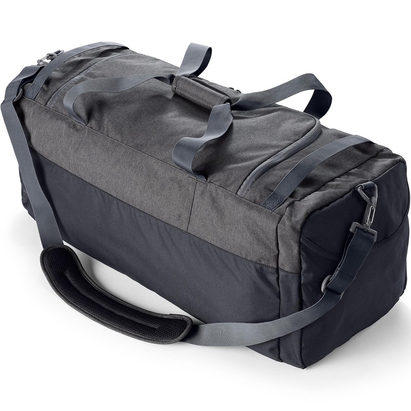 Lands' End Everyday Duffle Light Blue Twilight Heather Large