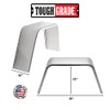 Tough Grade Aluminum Smooth Flat Top Fender 10" X 36"