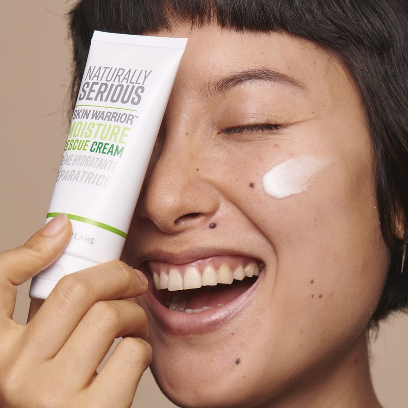 Naturally Serious skin Warrior Moisture Rescue Cream