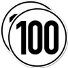GreenIT Sticker 100 km/h 20 cm Speed Sign for Tractor