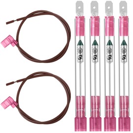 RV Water Heater Thermal Cutoff Kit - Replacement Parts Thermal Fuse - Compatible with Atwood 91447 93866 Models # GCH6-4E GCH6-6E G6A-7E G6A-8E GC6AA-9E GCH10A-2E G610-3E GH610-3E XT Series (4 Pcs)