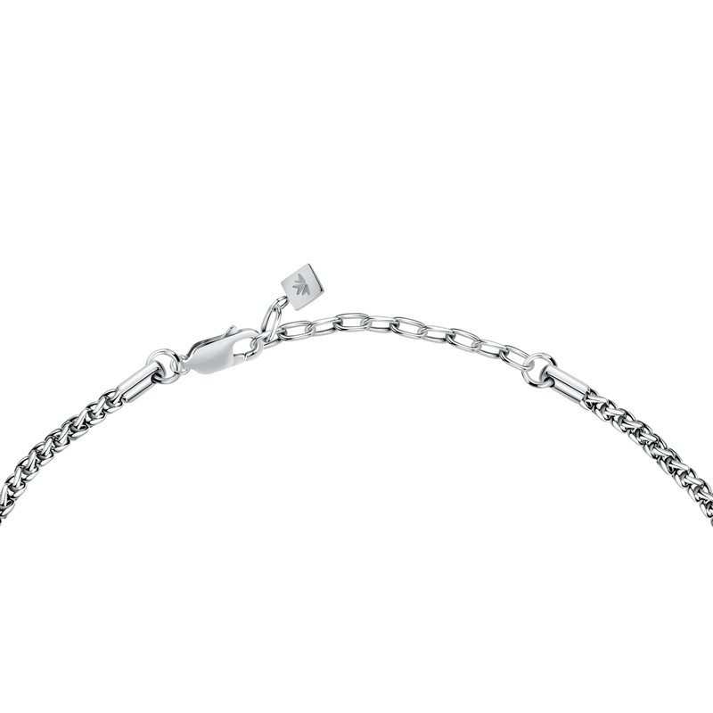 Morellato Cross SKR61 Men's Necklace Steel Black IP, Alloy Steel